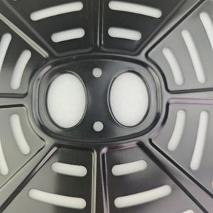 Ensemble d'accessoires 21.5x21.5cm pour friteuse à air de grande capacité <span class=keywords><strong>Plaque</strong></span> à légumes carrée antiadhésive et support de support pour la cuisine à domicile - Product Image 4