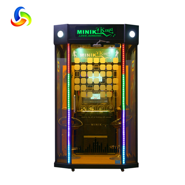 OEM Soundproof Mini KTV Booth Karaoke Room Singing Machine Music Studio DJ Pod Movable Arcade Mall Street Park Plaza Station