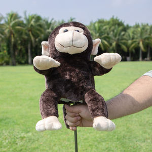 Latest Design Golf Wood Headcover Plush Cute Monkey Golf Club <b>Head</b> <b>Covers</b> Plush Animal - Product Image 6