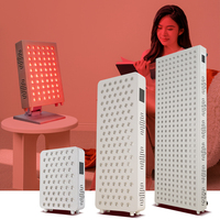 AisQueen OEM ODM Panel de Terapia de Luz Roja NIR LED de Grado Médico de 5W con Doble Chip, 9 Longitudes de Onda y Control Táctil