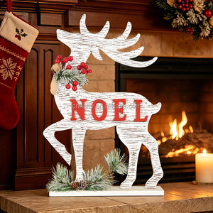 Handmade Creative Xmas <b>Wooden</b> House Design Eco-Friendly Reusable Durable Customized Size Factory Garden <b>Stakes</b> Christmas - Product Image 4