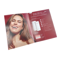 Livret de catalogue de magazines de mode personnalisé de haute qualité, reliure de point de selle, impression de livre