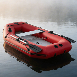 Hailebao Gommone <span class=keywords><strong>Elettrico</strong></span> Gonfiabile da Pesca, Barca Rigida con Fondo Rinforzato, Capacità 2 Persone, Dinghy per Fiumi e Laghi - Product Image 6