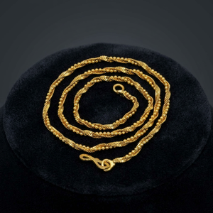 Colliers en chaîne torsadée plaqués or 14K 18K 24K en gros – Design moderne et tendance - Product Image 4
