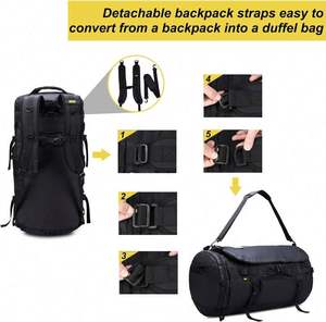 Muestra Gratuita de Bolsa de Viaje Personalizada con Forro de Carbón, Bolsa de Lona Impermeable a los Olores, Mochila Grande con Forro de Carbón, Bolsa de Lona Impermeable a los Olores - Product Image 4