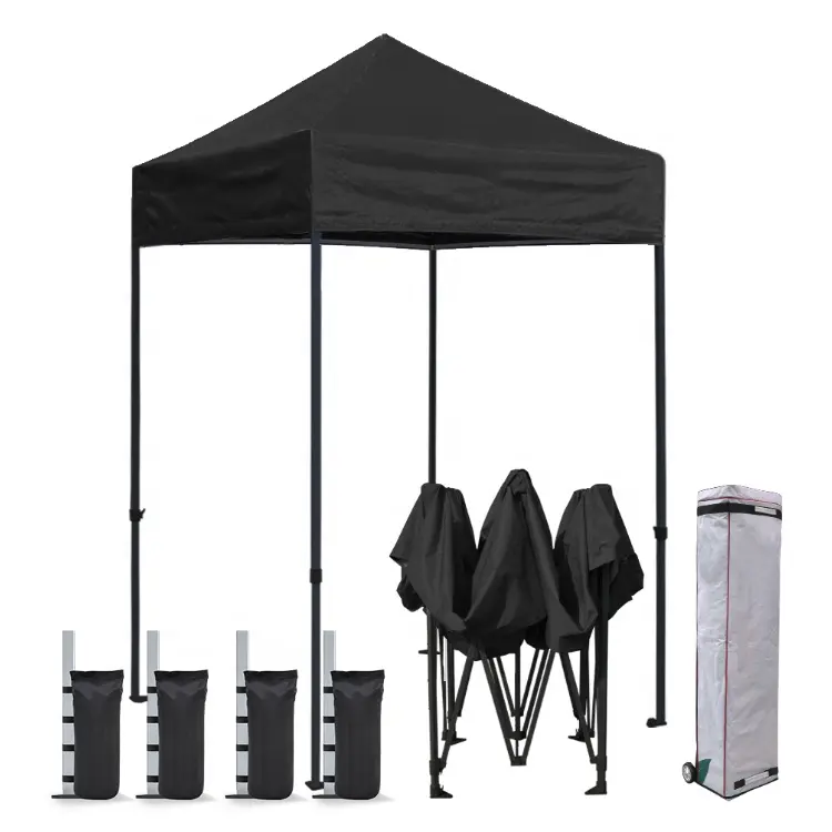 Select color standard folding pop up gazebo 1.5x1.5m outdoor 5x5 canopy tent medical commercial line up tents