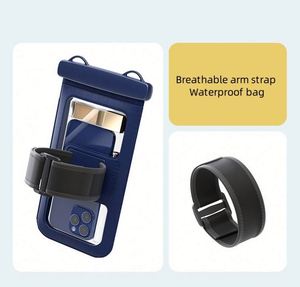 Bolsa Deportiva Impermeable para Teléfono con Correa para el Brazo, de PVC+ABS, con Protección hasta 30m de Profundidad, Pantalla Táctil, para Actividades al Aire Libre - Product Image 6