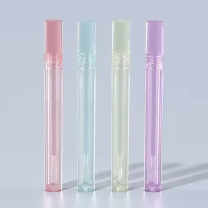 Transparent Clear PETG Lipgloss Lip Gloss Bottle