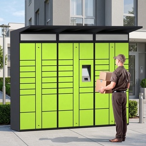 Smart <span class=keywords><strong>Packstation</strong></span> Casillero logístico inteligente para edificios escolares y de oficinas con control remoto - Product Image 1