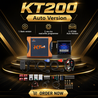Programmateur ECU KT200 Version Basique pour Tuning de Puissance – Prise en Charge de la Suppression de Codes et de la Maintenance pour Voitures et Camions (Version Master KT200)