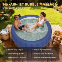 Baignoire gonflable pliable en PVC personnalisée en usine, pour l'extérieur, avec un design moderne, pour les villas et les hôtels