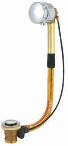 थोक बाथटब शॉवर केबिन सहायक उपकरण ड्रेसर अपशिष्ट प्लग ओवरफ्लो के साथ ओवरफ्लो के साथ - Product Image 2