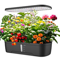 Pots de fleurs intelligents et plantes en pot, équipement d'agriculture hydroponique à haut rendement pour la culture de fraises et de tomates