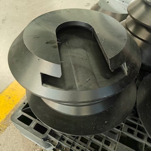 अनुकूलित 500*500 मिमी राउंड स्क्वायर नॉन-स्लिप uhmwpe प्लास्टिक स्टेबलाइजर पैड क्रेन को बाहर ट्रिगर पैड प्लास्टिक शीट - Product Image 4