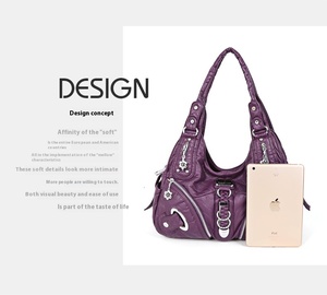 Sac fourre-tout pour femmes en gros, tendance, grande capacité, sac à bandoulière pour femmes, sac à main décontracté pour le shopping - Product Image 2