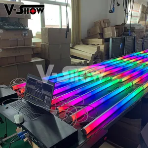 LED Pixel Tube Light 40 * SMD 5050 RGB LED Dmx Kinetic Pixel Vertikale Röhre für Disco Concert Stage Hintergrund beleuchtung