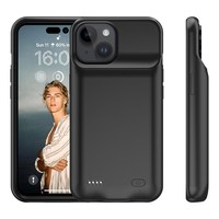 Étui de batterie pour iPhone 15, batterie rechargeable 7000 mAh, coque de charge pour téléphone