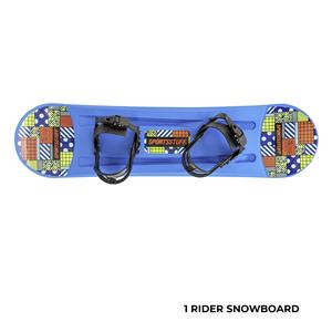 Winter Rider <span class=keywords><strong>Freestyle</strong></span> Scooter/Luges à neige en plastique avec fond rainuré lisse pour le contrôle de la vitesse pour l'utilisation du ski - Product Image 3
