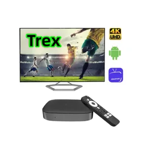 Trex提供商支持M3u Mag机顶盒智能电视盒安卓iptv 4k盒消防安卓消防电视棒