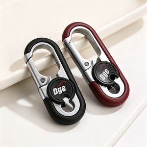 Hardware Accessories Zinc Alloy Carabiner <b>Key</b> Holder Custom Logo Metal <b>Key</b> Clip <b>Key</b> <b>Ring</b> for Car <b>Keys</b>, Daily Outdoor Carry - Product Image 6