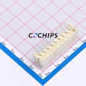 HCZZ0596-9 Wire-to-Board Pin Header SMD,P=3.96mm Connector 1x9P 3.96mm Vertical Mount VH - Product Image 2