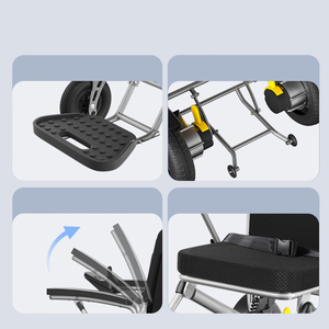 Lista de <span class=keywords><strong>precios</strong></span> de silla de ruedas eléctrica portátil, silla cómoda <span class=keywords><strong>para</strong></span> sentarse mucho tiempo de viaje, Silla De Ruedas Electrica, lista de <span class=keywords><strong>precios</strong></span> de silla de ruedas - Product Image 3