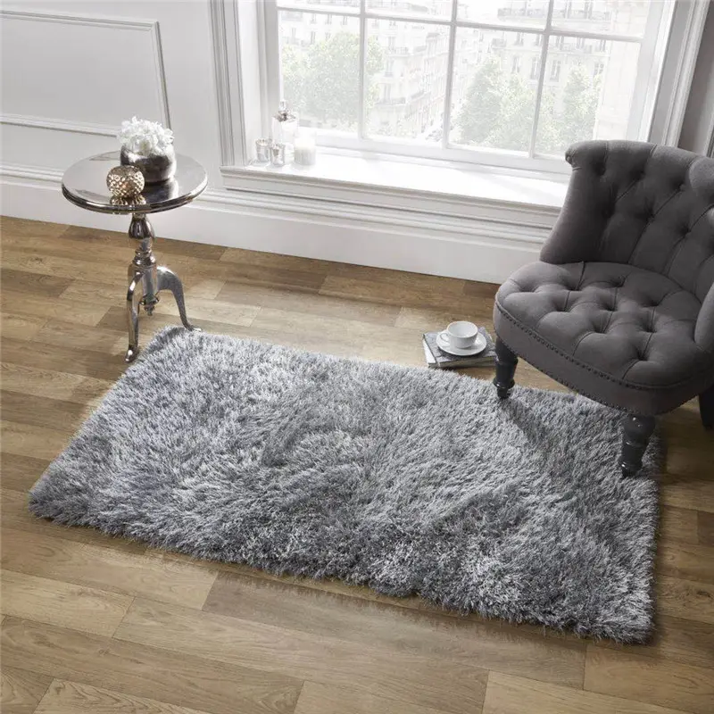 2023 Hot Sell Low Price shaggy hand tufted area rug Shaggy Karpet Alfombra tapis tianjin factory