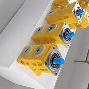 Пользовательские Высокое качество Компактный 80/100Cc гидравлический Шестеренчатый насос для строительного оборудования и гидравлических систем - Product Image 3