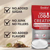 Créatine monohydrate en poudre de qualité alimentaire, best-seller en nutrition sportive
