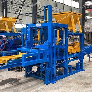 Máy làm gạch tự động hiệu quả cao Máy làm gạch lát màu máy làm gạch xi măng - Product Image 2