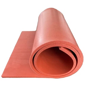 Huoxi HX-200 Factory Custom Cut Solid <b>Silicone</b> Foam Board Low Density <b>Silicone</b> Foam Ultra Soft Heat Transfer Machine Pad - Product Image 4