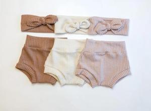 Conjunto de Ropa Personalizada para Bebé: Suéter Oversize Tipo Waffle, Gorro Holgado y Conjunto de Lazo para Bebés y Niños - Product Image 5