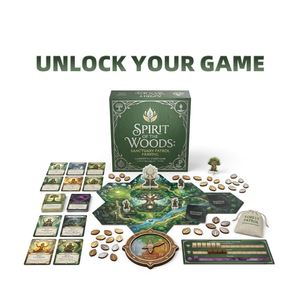 Jeu de carrom Spirit of the Woods, 2 à 4 joueurs, divertissement familial éducatif, boîte en carton, impression couleur - Product Image 2