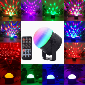 Mini Lámpara de Escenario con Bola Mágica, Proyector de Discoteca, Luz Ambiental para KTV, Luz Nocturna para Fiestas y Mesita de Noche con Control Remoto - Product Image 2