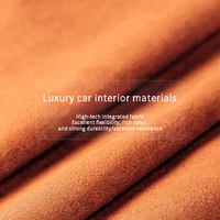 Housse/étui pour clé de voiture en daim pour Audi A4L, A6L, A8L, Q5, Q7, étui de protection pour clé de voiture en cuir véritable, vente en gros directe de la source