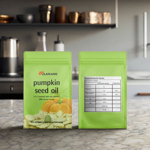 Huile de graines de <span class=keywords><strong>citrouille</strong></span> OEM/ODM avec extrait de palmier nain en gélules – Complément alimentaire à base de plantes pour adultes, pressé à froid, soutien immunitaire et croissance capillaire - Product Image 4