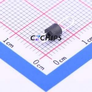 5011 Test Point / Test Loop Connector Pin Type (Through Board) Black 3.2mm - Product Image 2