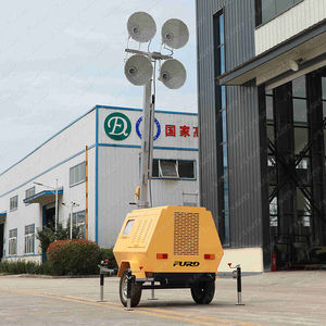 תורן הידראולי רכב דיזל גנרטור מגדל אור נייד - Product Image 2