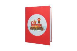 การ์ดคริสต์มาสแบบป๊อปอัพ3D เป็นมิตรกับสิ่งแวดล้อม | งานฝีมือกระดาษงานฝีมือวันหยุดจากเวียดนาม | ของขวัญที่ไม่เหมือนใครสำหรับการเฉลิมฉลองวันคริสต์มาส - Product Image 2