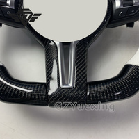 Volant en fibre de carbone adapté pour BMW F01 F02 F03 F04 F06 F07 F10 F11 F12 F15 F16 F18 F20 F25 F26 F30 F32 E60 M3 M5 M6