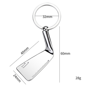 Vente en gros de porte-clés cadeau porte-clés de golf pendentif parcours de golf commémoratif promotionnel petit cadeau personnalisé - Product Image 3