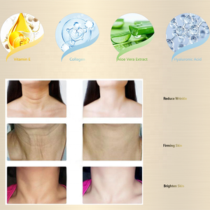 Masque Gel Fin Vegan Lissant Anti-rides Visage et Cou, Effet Lifting, Éclaircissant, Raffermissant et Réparateur pour le Cou - Product Image 4