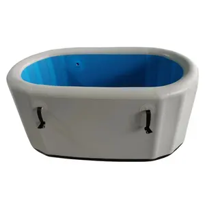 Bañera portátil de recuperación de baño de hielo inflable ICEGALAX para deportes de atletas