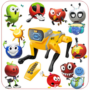 Thông minh nói chuyện & cử chỉ <span class=keywords><strong>Robot</strong></span> con chó đồ chơi điện tử ca hát diễn viên đóng thế điều khiển từ xa lập trình nhựa RC Pet đồ chơi - Product Image 3