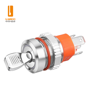 Interruttori a Levetta LANBOO 16mm 16NZ/LB16NZ2 DIP, Nero Ossidato Cromato con Display LED, 15A Alta Corrente, Impermeabile IP65, 20A - Product Image 6