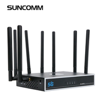 Bộ Định Tuyến Không Dây SUNCOMM 5G WiFi 6, Bộ Định Tuyến Chơi Game X55 Modem-Hệ Thống RF NSA SA Bands EasyMesh VPN IPV4 IPV6 TTL 5G CPE Router