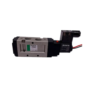 โซลินอยด์วาล์ว Bouri Ps360s รุ่น Ac160-220v 50hz ตัววาล์วทำจากอะลูมิเนียม วาล์วควบคุมลม - Product Image 1