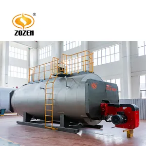 Proveedor de caldera de vapor de 4 toneladas/hr, gas diésel, aceite, para la industria textil