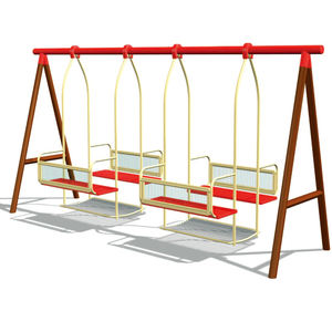 Chaise d'extérieur gonflable en <span class=keywords><strong>bois</strong></span>, fauteuil de loisir moderne, balançoire d'intérieur, pour adultes et enfants - Product Image 5