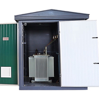 HENTG Ybh – Nouvelle sous-station compacte immergée dans l'huile, type boîtier personnalisable, 35 kV, 1000 kVA-6800 kVA, pour énergie nouvelle